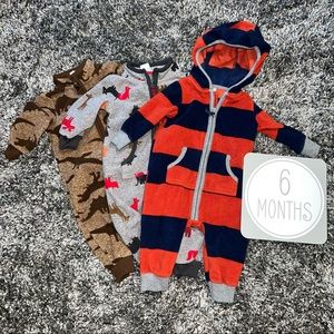 Carter’s Baby Boy fleece bundle 6 months
